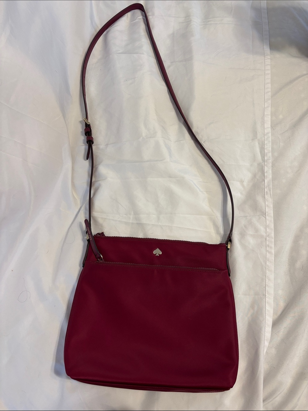 kate spade Deep Wine Red Crossbody Bag NWOT